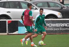 Juan Vargas se recuperó y volvió a los entrenamientos del Real Betis
