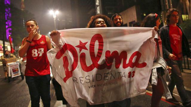 Brasil: Millones celebran la ajustada reelección de Dilma - 9