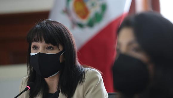 Mirtha Vásquez aseguró que se planea erradicar 18 mil hectáreas de coca para fines ilícitos en el 2022. (Foto: PCM)