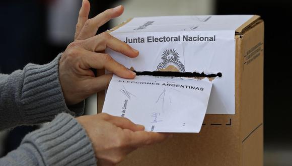 Este domingo 14 de noviembre los argentinos elegirán diputados, senadores y otras autoridades (Foto: Alejandro Pagni / AFP)
