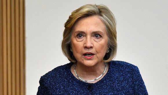 Hillary Clinton dice que Estados Unidos vive "tiempos difíciles" tras amenazas de bomba. (EFE).