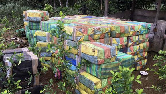 Las 5 toneladas de cocaína enterradas en un establo en Colombia
