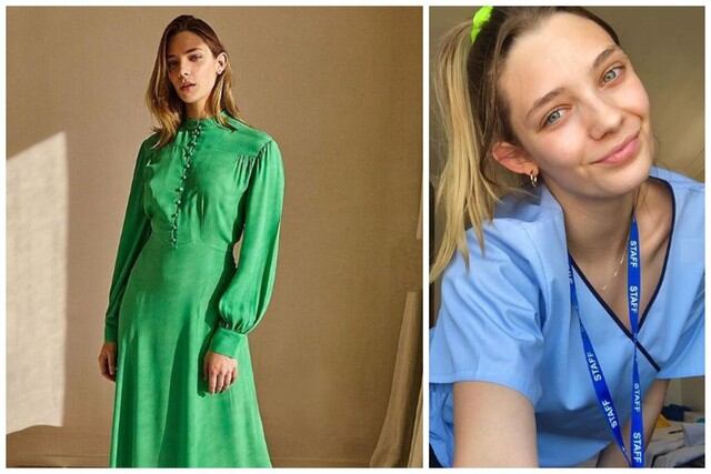 Harriett Rose, una supermodelo que participó de diversas pasarelas de marcas reconocidas  como Dolce & Gabanna, decidió ayudar en un asilo de ancianos. (Foto: Instagram)