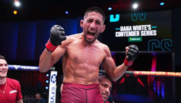 Peruano Daniel Marcos gana contrato con UFC. (Foto: UFC en Español)