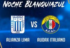 Alianza Lima jugará con Audax Italiano por la “Noche Blanquiazul” en Matute