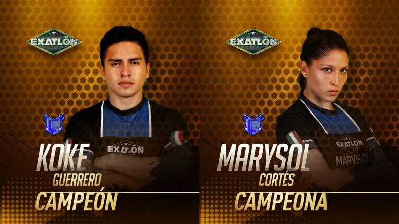 Exatlón México: Koke y Marysol son los campeones del programa de Azteca UNO
