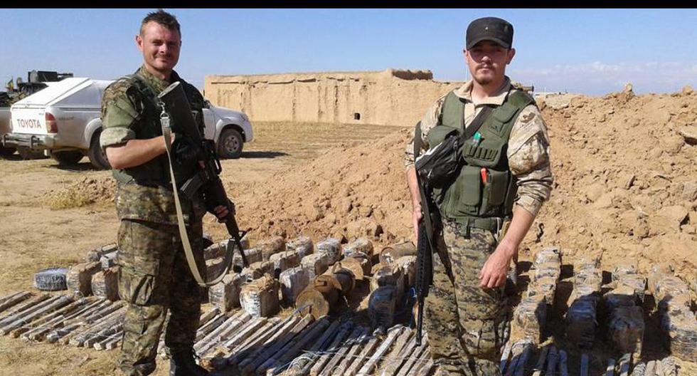 Legión extranjera entre los kurdos. (Foto: The Lions Of Rojava / Facebook)