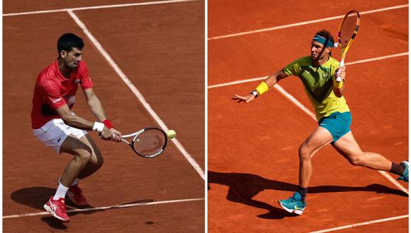 Rafael Nadal enfrentará a Novak Djokovic en los cuartos de final del Roland Garros. (Foto: AP/Composición)