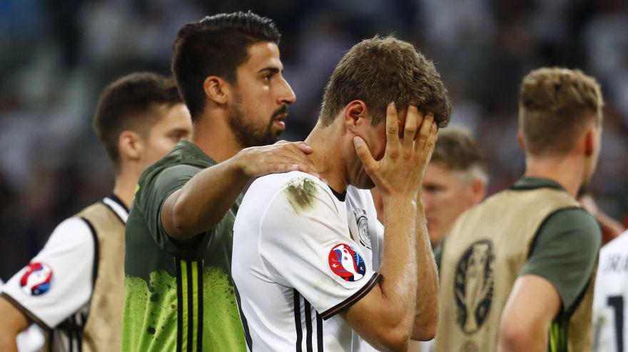 Euro: la tristeza de Müller y Alemania tras caer ante Francia - 1