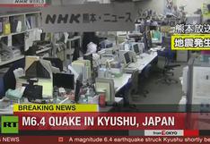 Terremoto de 6,4 grados en Japón dejó tres muertos y 200 heridos