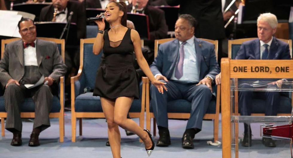La cantante Ariana Grande conmovió con su presentación. (Foto: Getty)