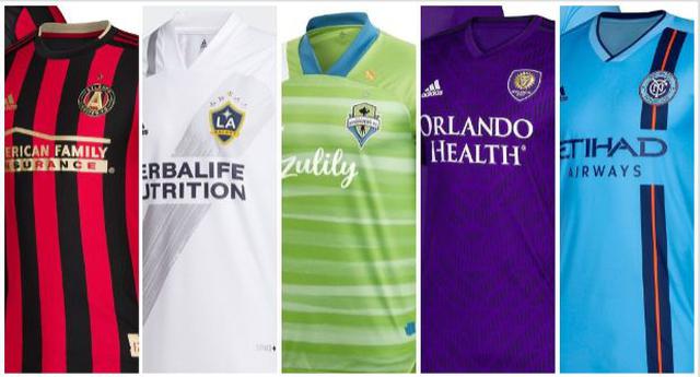 Las camisetas que veremos en la temporada 2020 de la MLS. (Foto: Todo sobre Camisetas)