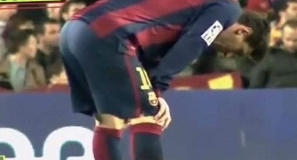 Lionel Messi tiene problemas. (Foto: Captura)
