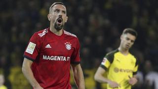 Ribéry agredió a un periodista luego de la caída del Bayern Múnich ante Borussia Dortmund