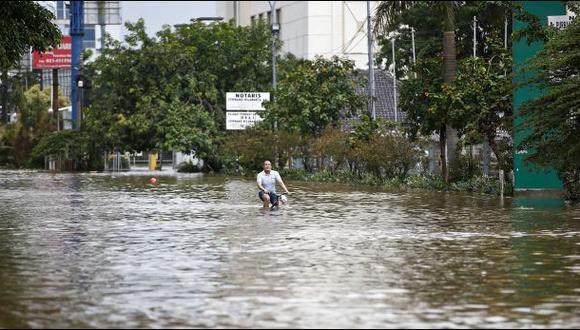 Países ricos en peligro de inundaciones por cambio climático