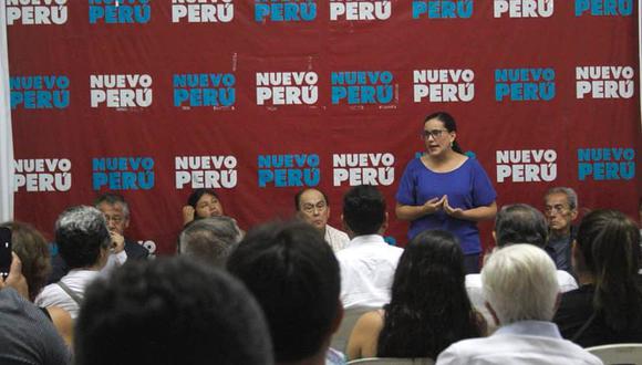 Agrupación de Verónika Mendoza buscará inscribir su propia agrupación (Foto: Nuevo Perú).