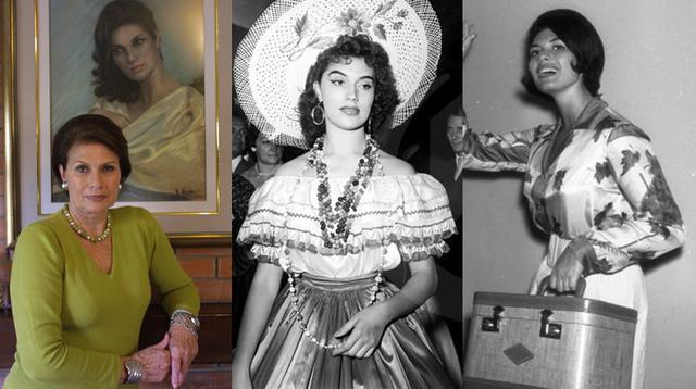 Gladys Zender fue coronada Miss Universo en 1957. (Fotos: archivo El Comercio)
