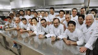 Mitsuharu Tsumura cocinó en la gala Chef's Cup Südtirol