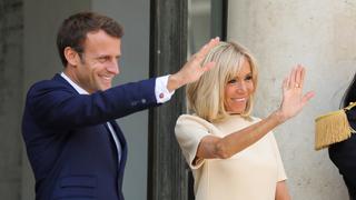 "¡Muito obrigada!", le dice Brigitte Macron a los brasileños que la apoyan