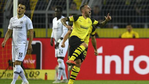 Paco Alcácer llegó a préstamo a Borussia Dortmund, procedente de Barcelona. (Foto: AP)