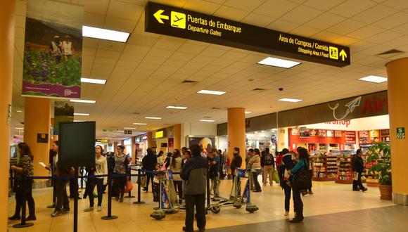 El aeropuerto Jorge Chávez registra un mejor flujo de viajeros. (Foto: GEC)
