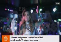 Alondra García Miró será sexy bailarina en telenovela y estas son sus primeras imágenes