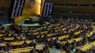 Asamblea General de la ONU deplora por aplastante mayoría la invasión rusa de Ucrania