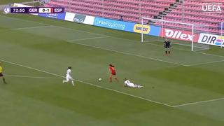 Facebook: futbolista Eva Navarro sorprende con golazo en Eurocopa femenina Sub 17 | VIDEO