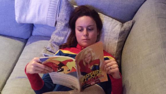 Twitter: así se prepara Brie Larson para ser "Captain Marvel"