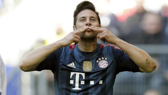 Pizarro cerca de renovar con el Bayern, según la prensa alemana
