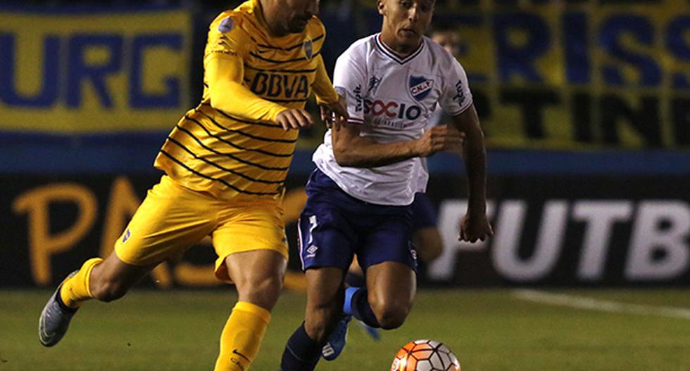 Boca Juniors visitó al Nacional en Montevideo por la ida de los cuartos de final de la Copa Libertadores. (Foto: EFE)