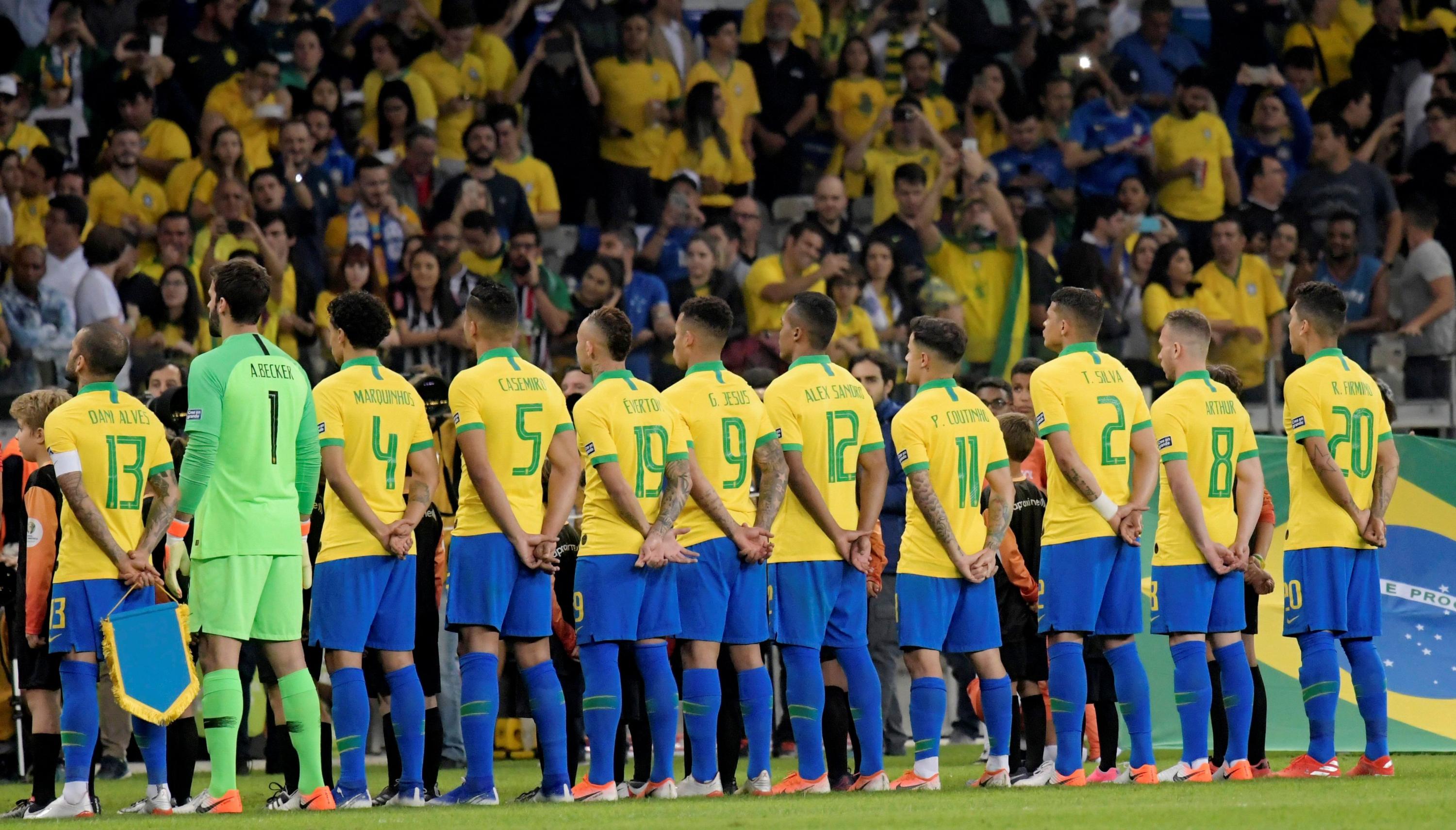 Argentina vs. Brasil EN VIVO: himno del 'Scratch' en el Mineirao fue pifiado en Copa América 2019 | VIDEO. (Foto: AFP)