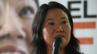 Fiscal cita a Keiko Fujimori a declarar por caso de cocteles