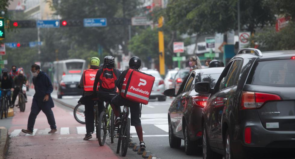 La ley establece que debe crearse un registro nacional de proveedores de reparto a domicilio, que estará a cargo del MTC. (Foto: Eduardo Cavero/GEC)