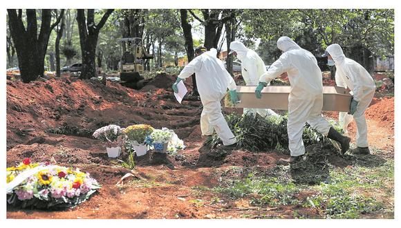 El biólogo y director Ejecutivo de Control y Vigilancia de la Dirección General de Salud Ambiental e Inocuidad Alimentaria (DIGESA) del Ministerio de Salud, Elmer Quichiz explicó que no existe ningún riesgo de contagio para la población si algún fallecido a causa del COVID-19 es enterrado en un cementerio.