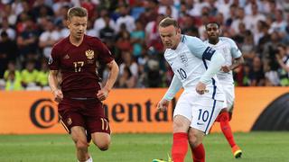 Eurocopa: Inglaterra se dejó empatar 1-1 por Rusia a los 90'