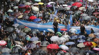 Más de 400 mil argentinos marchan por la muerte de Nisman