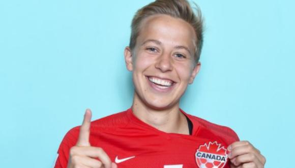 Quinn disputará la final de fútbol femenino con la selección de Canadá.