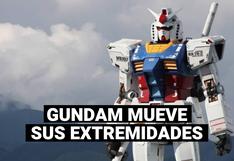 Japón: Gundam de Yokohama inicia sus primeras pruebas de movimiento completo 