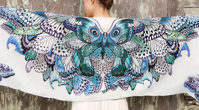 Moda con alas: Artista crea piezas con detalles realistas  - 2