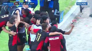 Luis Iberico anotó el 1-0 de Melgar sobre Sporting Cristal en la semifinal de ida | VIDEO