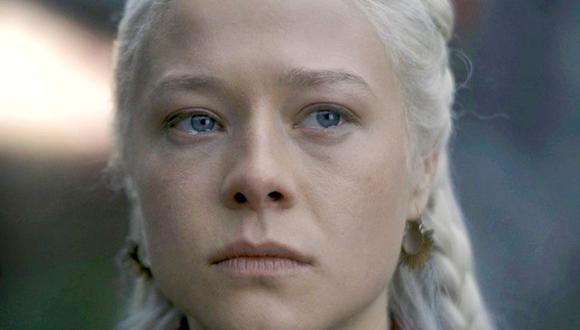 Emma D'Arcy como Rhaenyra Targaryen en "House of the Dragon" (Foto: HBO)