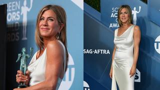 Jennifer Aniston cautiva con un look revelador en los SAG Awards | FOTOS