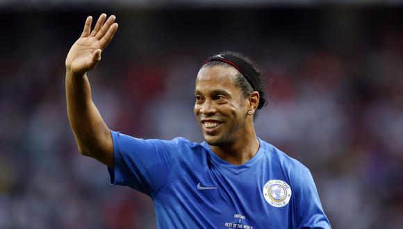 Roberto de Assis, hermano y representante del astro brasileño Ronaldinho confirmó "Gente Boa" de O Globo que ya están preparando su partido de despedida. (Foto: Reuters)