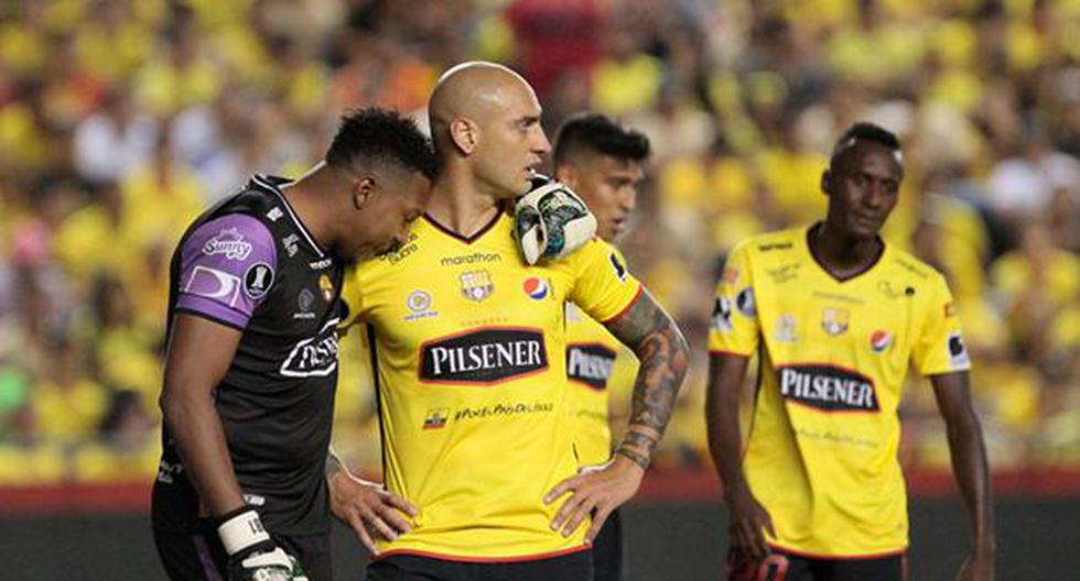 Barcelona de Ecuador pasó problemas en Bolivia para llegar a Porto Alegre donde enfrentará a Gremio por la Copa Libertadores. (Foto: Getty Images)