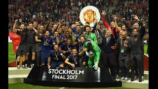Manchester United: así festejó Mourinho y compañía el título de la Europa League