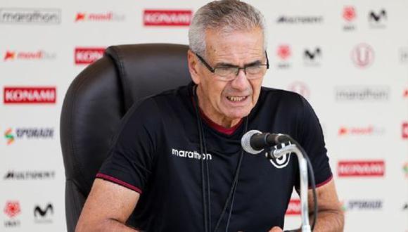 El entrenador Gregorio Pérez reconoció que sacaron adelante muchos partidos. Foto: Archivo GEC