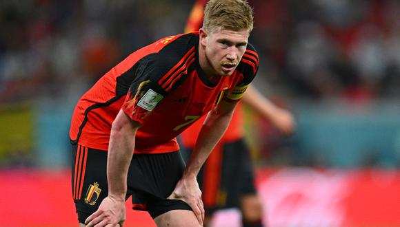 Kevin de Bruyne es el capitán de la selección de Bélgica | Foto: AFP