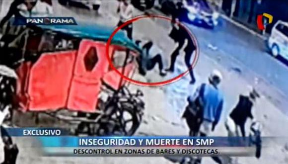 En la avenida Tomás Valle se originó la pelea que terminó con el asesinato de Allan Neyra Tello. (Foto: Panorama)