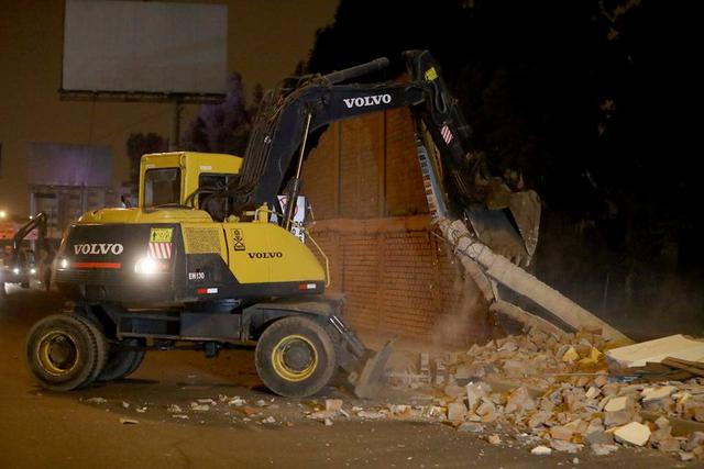 Lima derribó cerco del Jockey Club por intercambio vial El Derby. (Foto: Municipalidad de Lima)